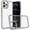 Clear, variant on iPhone 13 Pro (6.1") TPU Clear Back Case Slim Hard Cover