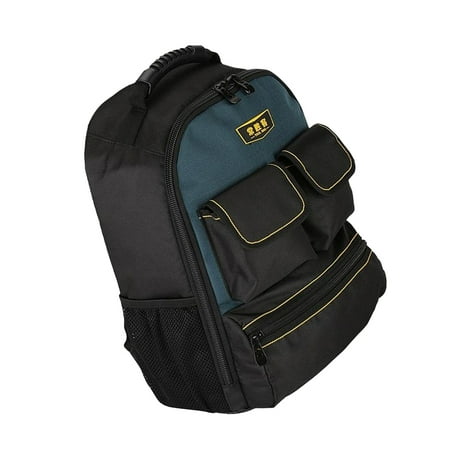 

15 Pockets Large Heavy Duty Electrician Tools Kit Backpack W/ Shoulder Strap