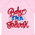 thumbnail image 4 of Inktastic Baby Im a Firework Hand Lettered Boys or Girls Baby Bodysuit, 4 of 5