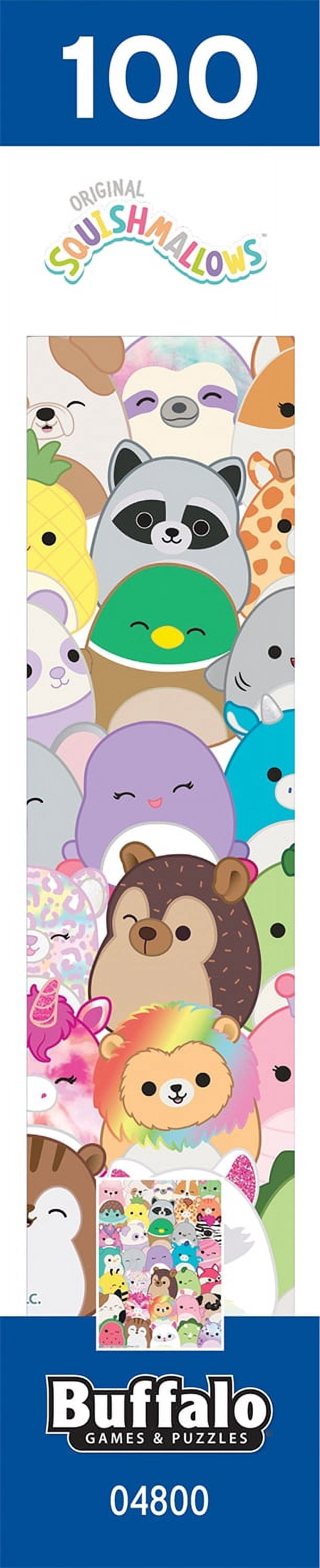 Buffalo Games 100-Piece Squishmallow Buddies Kids Interlocking Jigsaw Puzzle