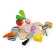 thumbnail image 1 of Hape Cooking Essentials Kids Wooden Pretend Kitchen Play Food & Accessories Set, 1 of 6