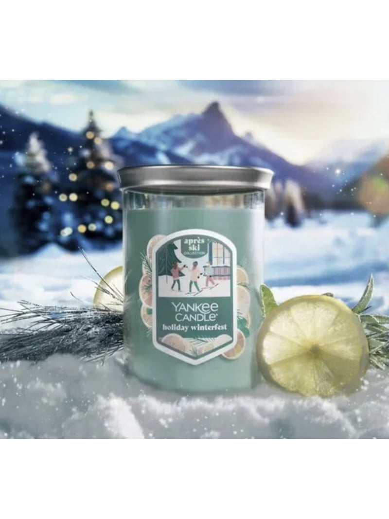 Yankee Candle Aprs Ski Collection Holiday Winterfest Large 2-Wick