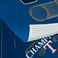 thumbnail image 2 of The Northwest Group  Texas Rangers 34" x 40" 2023 World Series Champs Manifest Wall Hanging, 2 of 4