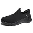 thumbnail image 3 of Zapatos Deporte Sin Cordones Likrtyny Hombre Tenis Negro 42, 3 of 9