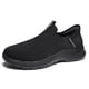 thumbnail image 4 of Likrtyny Zapatos para para Hombre Deporte Sin Cordones Con Manos Libres Tenis (Negro 40), 4 of 9