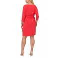 thumbnail image 2 of Adrianna Papell keyhole neck long sleeve sheath dress by Curated Brands, 2 of 3