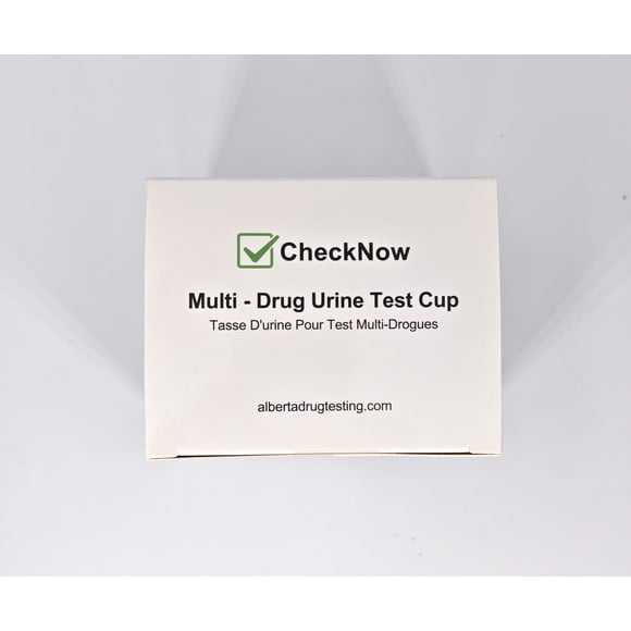 Refurbished Alberta Drug Testing 1068971 CheckNow Multi-Drug Urine Test Cup