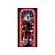 thumbnail image 1 of Decoraciones de Navidad Interior 35 X 71 Pulgadas Marco de Puerta de Navidad - Patrón de Santa Claus - Decoración de Puerta de Navidad - Decoración de Fiesta Del Festival, 1 of 6