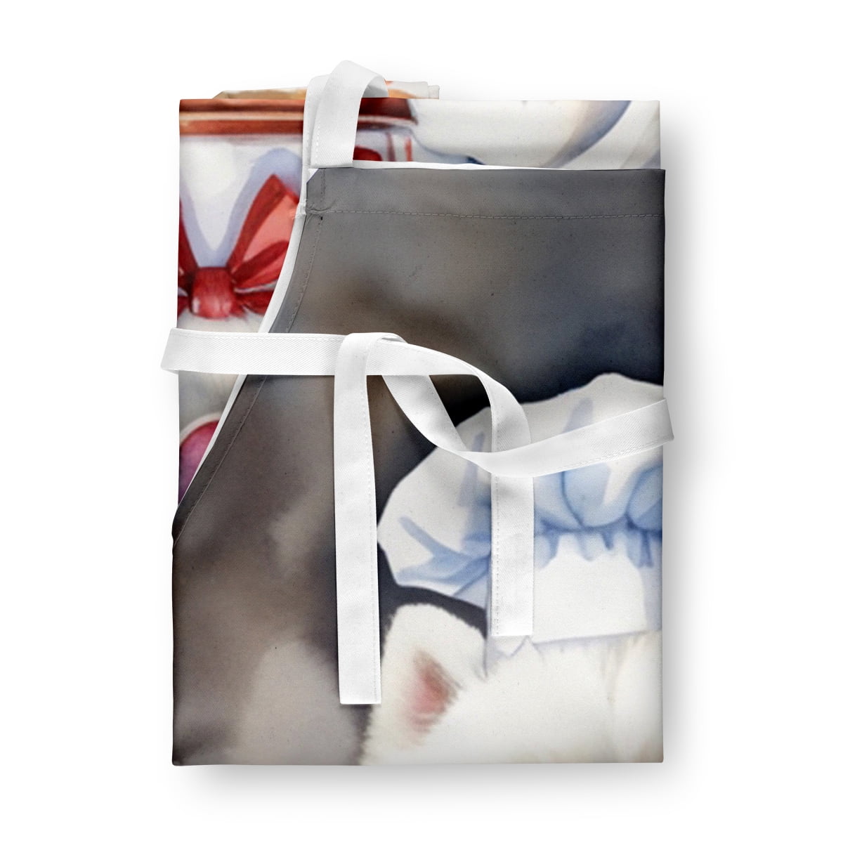 Samoyed The Chef Apron 27 in x 30 in