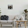 thumbnail image 3 of Stupell Industries Bear & Cub at Lake Animals & Insects Painting Gray Framed Art Print Wall Art, 12 x 12, 3 of 9