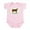 Petal Pink, variant on CafePress - Hereford Heifer Infant Bodysuit - Baby Light Bodysuit, Size Newborn - 24 Months