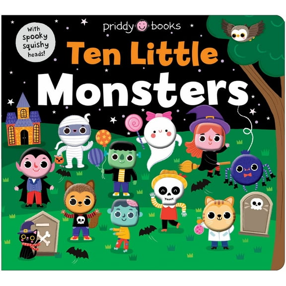Ten Little Monsters (Little Squishies) (Board Book)