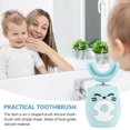 thumbnail image 2 of Cartoon Kids Toothbrush Electric Kids Toothbrush U-Shaped Toothbrush Children Toothbrush, 2 of 3