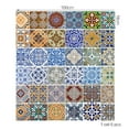 thumbnail image 2 of Stair Risers Stickers Peel and Stick Stair Decals Removable Self-Adhesive Vinyl Staircase Stickers, 39.37" L x 7.08" W, Mosaic imitation tile wallpaper, 2 of 8