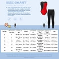 thumbnail image 7 of iEFiEL Kids Girls Sparkly Rhinestones Gymnastics Unitard Sleeveless Athletic Leotard with Leggings Pants Dancewear Lake Blue&Black 8, 7 of 7