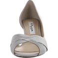 thumbnail image 3 of Nina Womens Contesa Satin Ankle D'Orsay Heels, 3 of 3