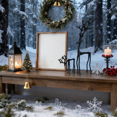 thumbnail image 4 of 2025 Christmas Decorations - Black Reindeer Statues - Modern Xmas Figurines - Elegant Indoor Holiday Decor - Table Centerpieces - Ideas for Mantel Living Room Bedroom Office(B-10"), 4 of 7