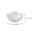 thumbnail image 2 of Tineasur 4-Pack White Ceramic Vinegar Bowls Small Plates for Home Seasoning and Serving, and Easy to Clean, 2 of 6