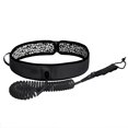 thumbnail image 1 of Surfboard Waist Leash 7mm Thick 10ft Coiled Surf Board Leash Sup Stand Up Paddleboard Leash, 1 of 4
