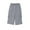 Gray, variant on Cargo 3/4 Jogger Pants with Pockets, Kids Cotton Blend Loose Fit Cropped Sweatpants, Athletic Casual Training Trousers, Breathable Outdoor Sports Capris for 3-14 Years