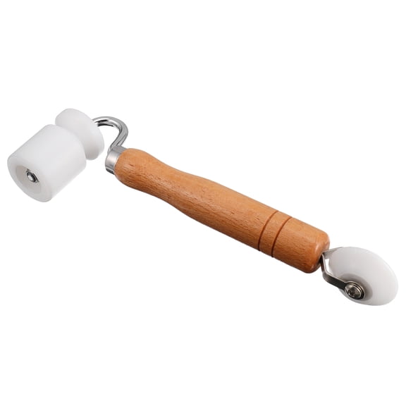Supvox Wooden Handle Seam Roller for Wallpaper Construction with Assorted Colors