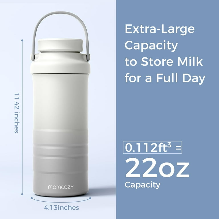 cocomama Momcozy Breast Milk Cooler offers 24H+ extended cooling with