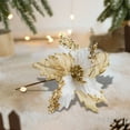 thumbnail image 5 of Christmas Gift Decor Christmas Glitter Magnolia Magnolia With Stems Christmas Tree Decoration Flower Wreath Christmas Year Decoration Holiday Gift Christmas Tree Decorations, 5 of 6