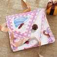 thumbnail image 4 of Fall Pumpkin Throw Blanket, Cute Gnome Blanket Autumn Thanksgiving Orange Plaid Blanket for Couch Bed Chair 60”*50”, 4 of 10