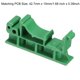 thumbnail image 2 of Soporte de montaje PCB Unique Bargains 10 juegos para riel DIN 35mm verde, 2 of 4