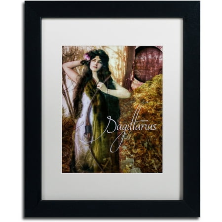 Sagittarius Zodiac Matte Trademark Fine Art