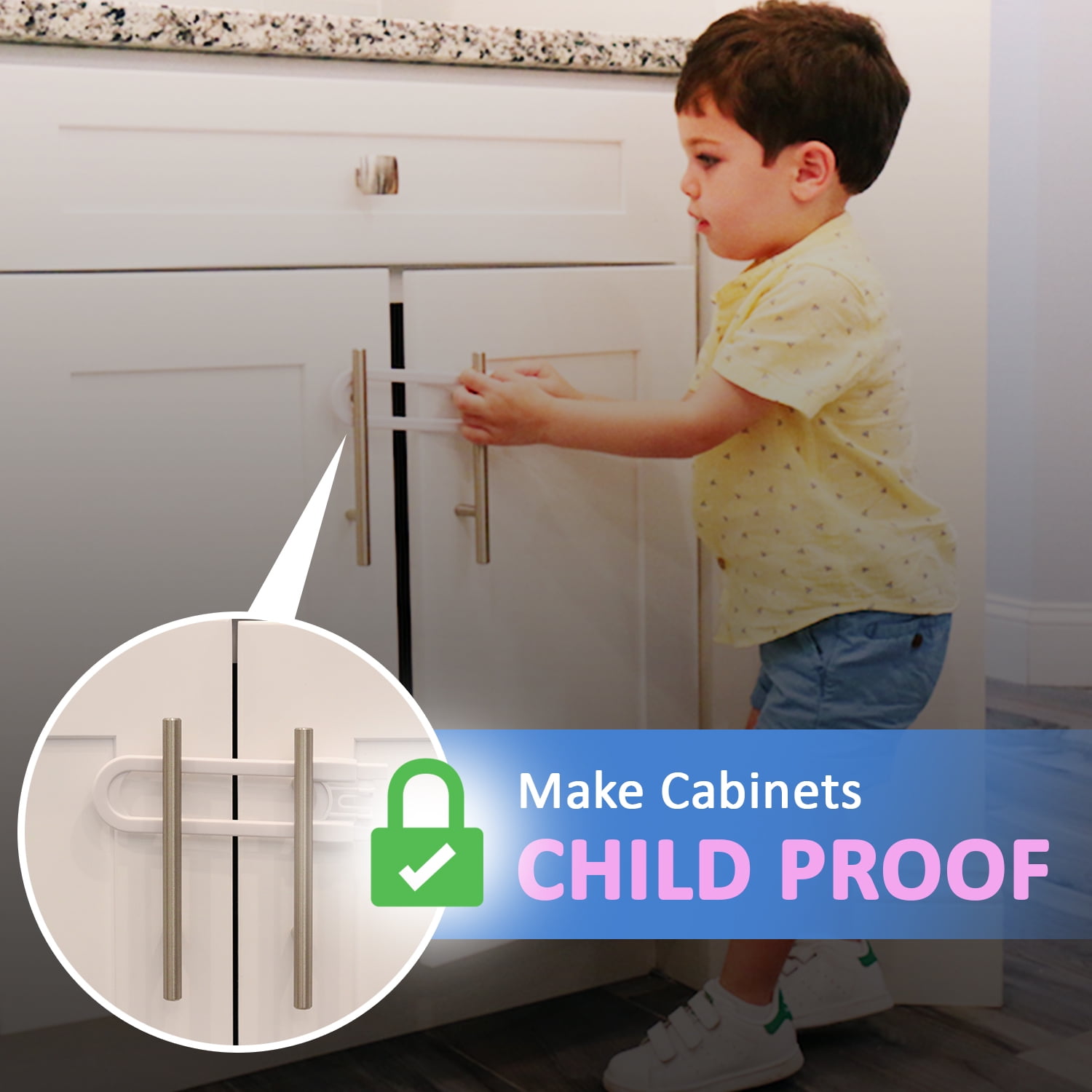 Sliding Cabinet Locks For Child Safety Secure Cupboard Sliding Latches 
