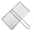 thumbnail image 3 of Clip de red para pescado a la parrilla galvanizado, clip de acero inoxidable para pescado a la parrilla, clip para verduras, clip de hierro, clip de red plegable, clip de red para barbacoa, 3 of 5