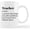 Teacher, variant on Best Friend Coffee Mugs for Women - Gifts for Best Friend, Friendship Gifts for Women Friends, Birthday Gifts for Best Friend, Bestie BFF Gifts, Ceramic Coffee Mug 11 oz., Black