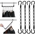 thumbnail image 1 of Magic Hangers, 6 Space Saving Hook, Multifunctional Vertical & Horizontal Hanger, 360 Swivel Wardrobe Organizer Save 3 Times More Space Storage Hanger, 1 of 5