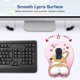 thumbnail image 3 of Mouse Pad with Wrist Support Gel Ergonomic 3D Mouse Pad Anime Corgi Dog Mousepad Gaming Mouse Mat for PC Laptops (Pink), 3 of 4