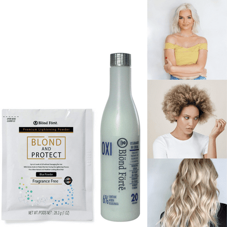 Blond Forte Diy Blond Protect 8 Level Hair Bleach Lightening