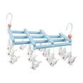 thumbnail image 1 of Drying Racks for Laundry Foldable Folding Multi-Head Drying Rack Clip Windproof Multifunctional Telescopic Drying Rack Clothes Drying Racks for Laundry Folding Drying Racks for Laundry, 1 of 8