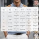 thumbnail image 3 of Ceisia Men's Loose Fit Ribbed Polo Shirt Short Sleeve Stand Collar Color Block Casual Daily Summer Tops Gray XXL Gifts, 3 of 4