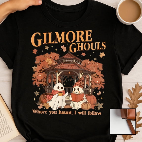 Gilmore Ghouls Halloween Spooky Ghost Couple T-Shirt