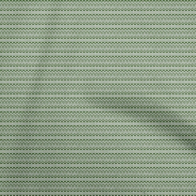 oneOone Rayon Green Fabric Tribal Craft Projects Decor Fabric Printed By The Yard 56 Inch Wide
