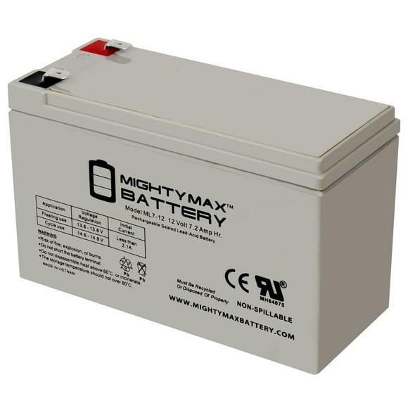 12V 7Ah F2 Remplacement Battery pour Powercom BNT-1500AP