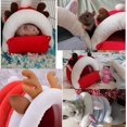 thumbnail image 5 of Cuddle caves guinea pig small animal bed hamster cuddle hammock small animal cave cuddle house hammock for chinchilla igge cage accessories rescue rat sleeping cave nest, 5 of 5