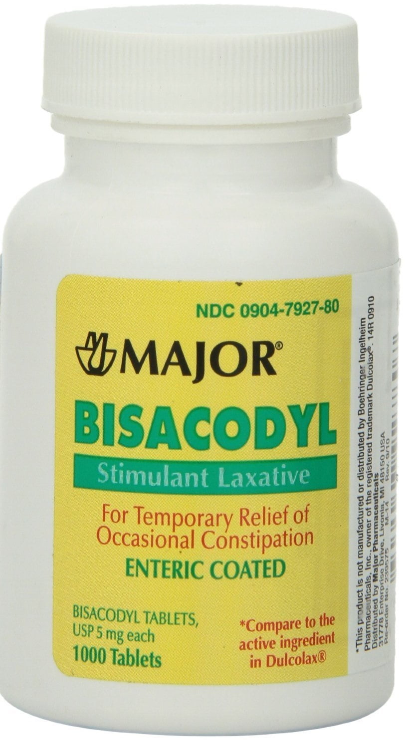 Generic dulcolax laxative