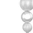 thumbnail image 3 of Northlight Glittered Shatterproof Commercial Finial Christmas Ornament - 22" - Silver, 3 of 4