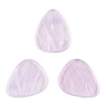 thumbnail image 3 of Exotic Plectrums - Light Amethyst Stone Guitar Or Bass Pick - 3.0 mm Ultra Heavy Gauge - 351 Shape - Specialty Handmade Gemstone Exotic Plectrum - 6 Pack, 3 of 7