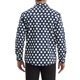 thumbnail image 3 of Camisas formales de puntos de polka INSPIRE CHIC para hombres con cuello de punta y mangas largas S Azul, 3 of 5