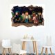 thumbnail image 3 of (D)Wall Stickers, 3D Cute Wall Stickers Cartoon Game Wall Sticker Vinyl Wall Stickers Boys Girls Self-Adhesive Wall Sticker for Bedroom Living Room De, 3 of 3