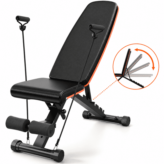 COFUNOK Adjustable Weight Bench for Home Gym, 827 lbs Capacity Multi-Functional Workout Bench with 7 Positions for Full Body