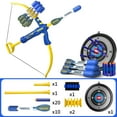 thumbnail image 1 of TEMI Bow And Arrow Set For Kids 8-12, Kids Foam Bow Arrow Archery Set - Shoots Over 120 Feet, Includes 10 Arrows, 2 Quiver, 20 Foam Darts And Targets, Outdoor Toy Birthday Gifts For Boys Girls Kids, 1 of 4