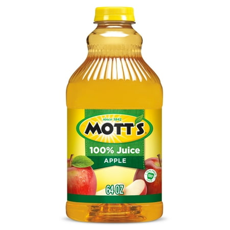 UPC 014800000344 product image for Mott s 100% Juice Original Apple Juice  64 Fluid Ounce  Bottle | upcitemdb.com